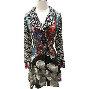 NEW AN REN block patch jacket in 8967leo